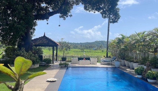 Villa One - Pvt Pool Outdoor Deck North Goa