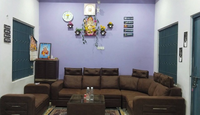Welcome to our spacious 4 BHK home with a garden, relaxation with frnd & family.