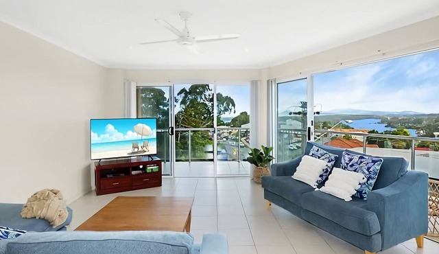 With stunning ocean views and open living, enjoy the coastal lifestyle of Beauty on Bowra. in Nambucca Heads