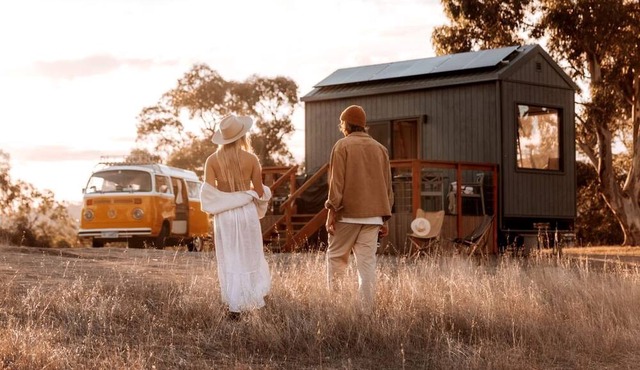 Wonderful Tiny House Settled Amidst Trees in Springton, South Australia in Springton