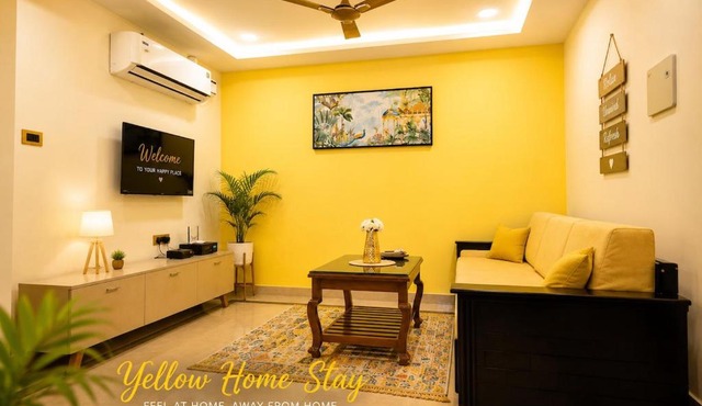 Yellow home stay-10min walk to kanyakumari beach