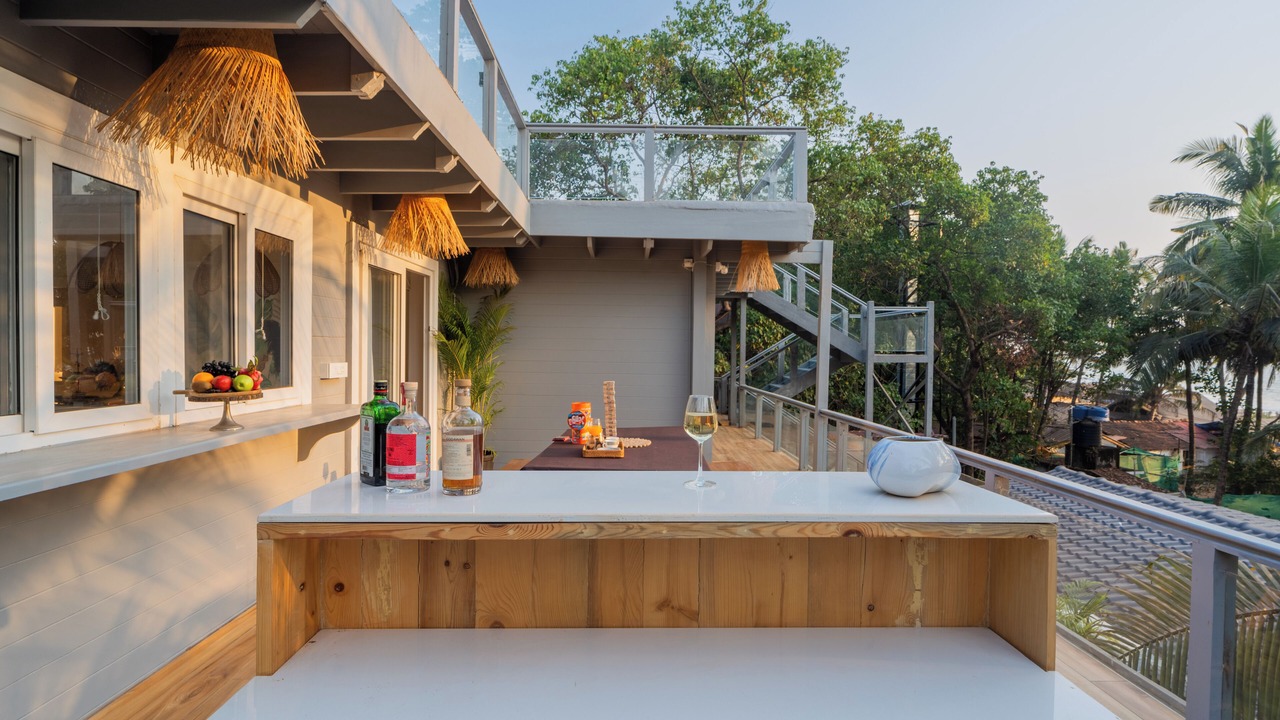 Photo of Patio Balcony in Morjim