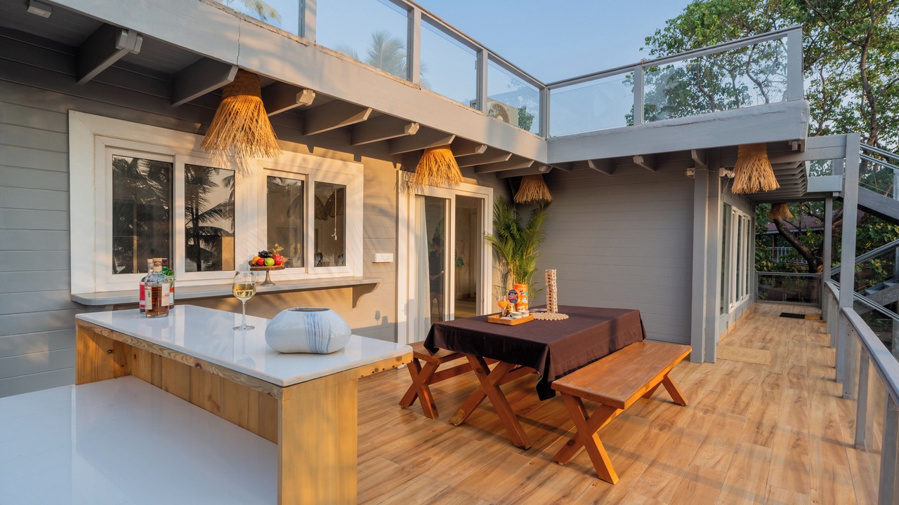 Photo of Patio Balcony in Morjim