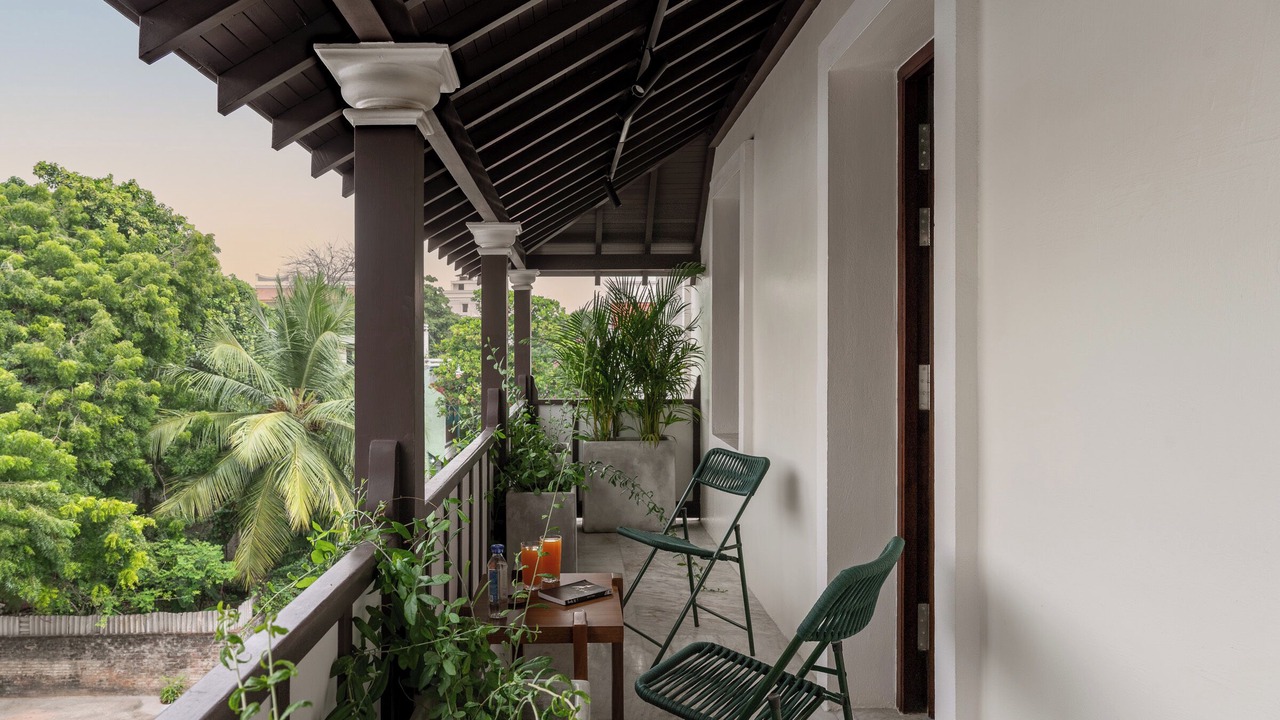 Photo of Patio Balcony in White Town