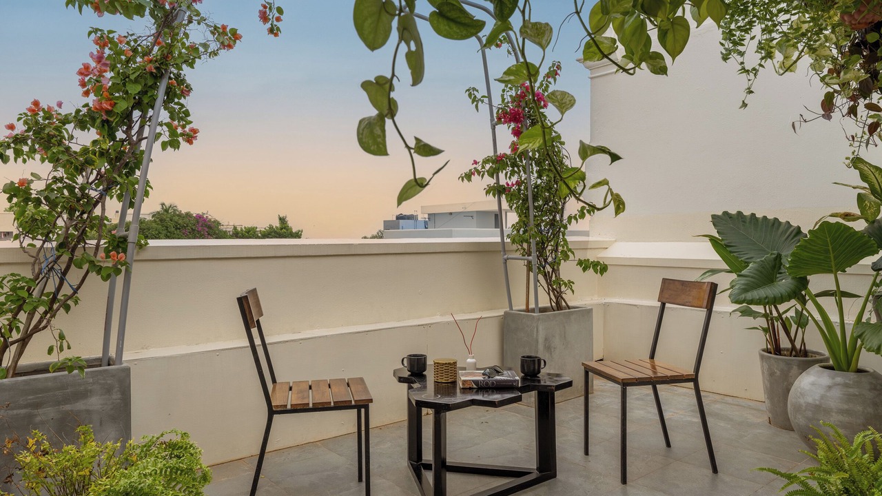 Photo of Patio Balcony in White Town