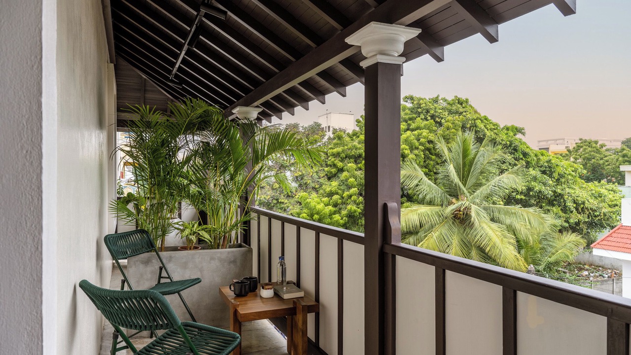 Photo of Patio Balcony in White Town