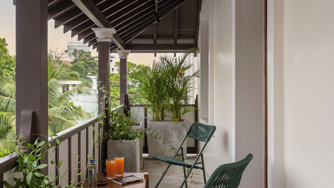Photo of Patio Balcony in White Town