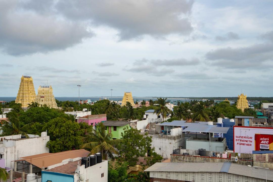 Photo of Buildings in Rameshwaram