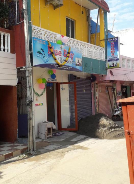 Photo of Buildings in Mahabalipuram Beach