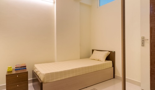 Premium Shared Dormitory, 2 Twin Beds, City View