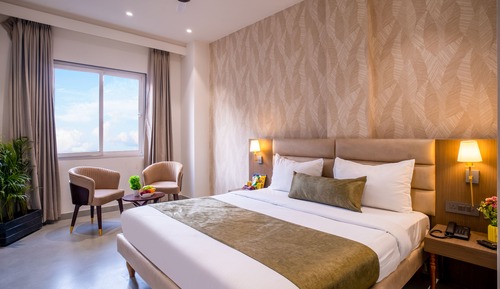 Deluxe Double Room, City View