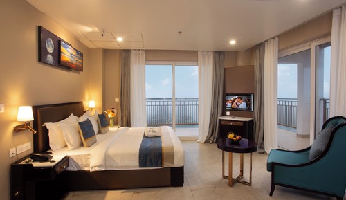 Luxury Double Room, Balcony, Mountain View