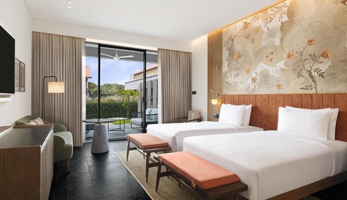 Deluxe Room, 2 Twin Beds, Terrace
