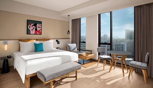 Room, 1 Queen Bed, City View
