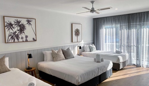 Standard Room, Multiple Beds, Non Smoking, Pool View