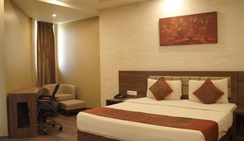 Deluxe Room with Jagannath Temple View from Balcony