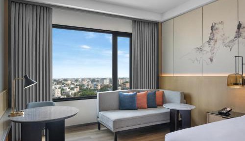 Deluxe Queen Room with Two Queen Beds and City View
