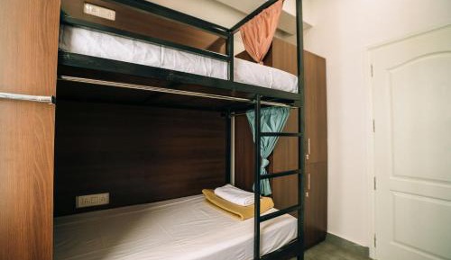 Bed in Male Dormitory Room