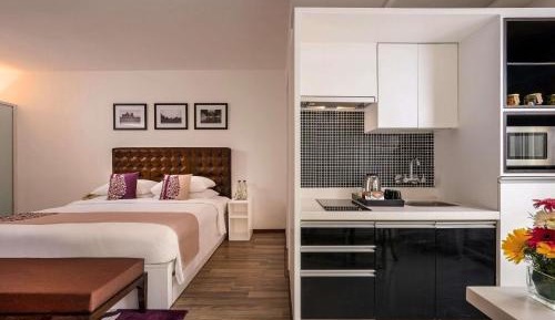 Studio Suite With Balcony with 20% discount on food and soft beverages and spa and Happy Hour 1+1 at By the Blue