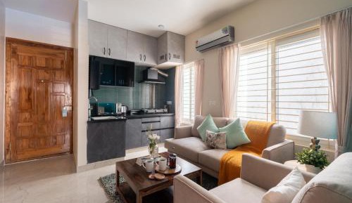 The Koramangala Nook- 101|1 BHK|Balocny|Common Terrace