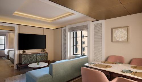 Family Suite with One King Bed and One Twin Bed -  Happy Hours between 5PM – 7PM at Pool Bar, Shuttle Service to Anjuna Beach once per day (Timings to be checked at Hotel) & Free access to Digital Gaming Zone Area