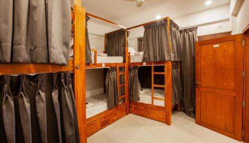 Single Bed in Female Dormitory Room