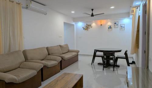 Three-Bedroom Premium Apartment with Balcony