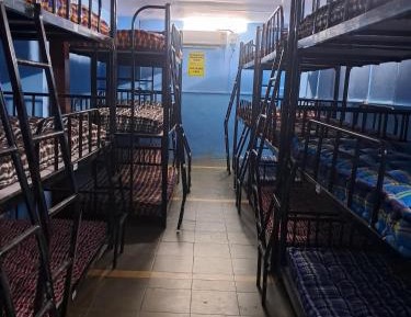Bunk Bed in Male Dormitory Room 