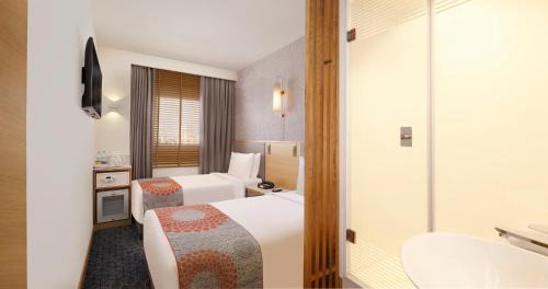 Standard Twin Room with Two Single Beds - Top Floor - Early check in by 1pm, Late check out by 2pm, 10% off on Laundry