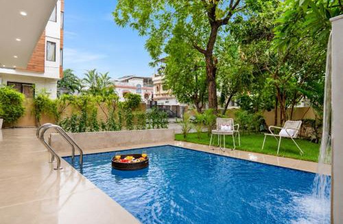 Lake Pichola Villa | Alaya stays Amar Villa 3-BHK Retreat with Private Pool & Garden near Karni Mata Temple