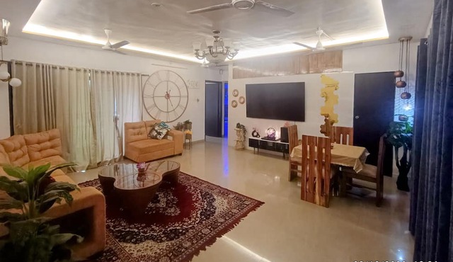 A fully equipped 3 BHK with scenic surroundings and modern amenities