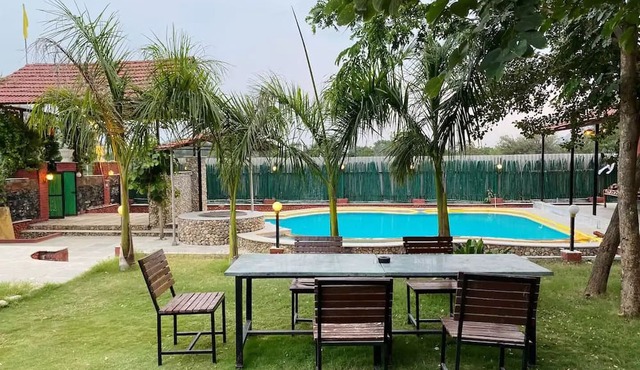 GoBravo Farm - 2BR. Villa with Pvt Pool,Udaipurn